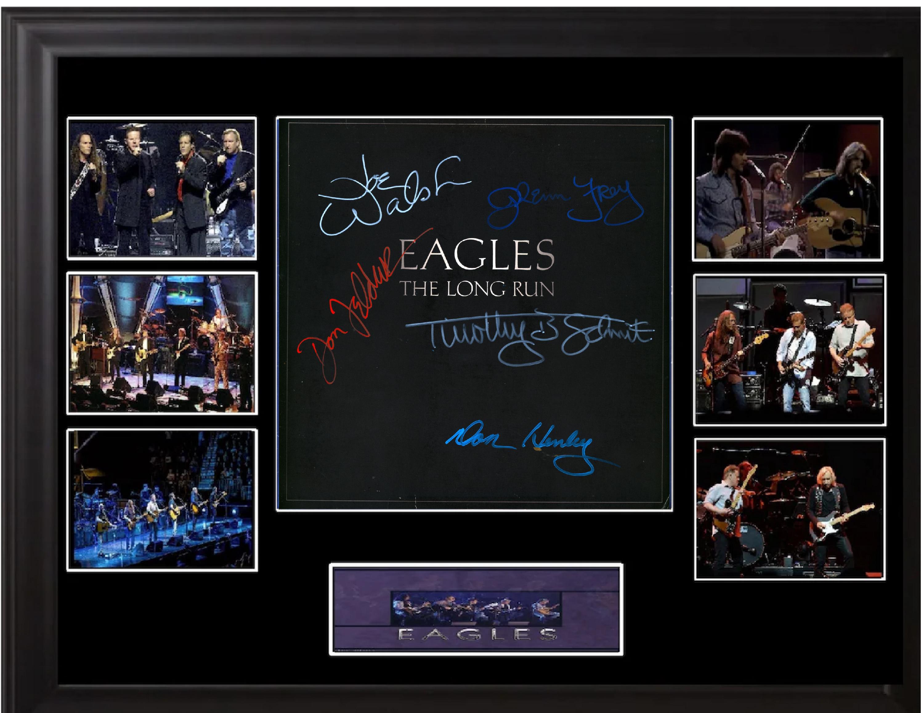 イーグルス Bernie Leadon バーニー・レドン　サイン色紙 Autographed Eagles Band Memorabilia - Etsy