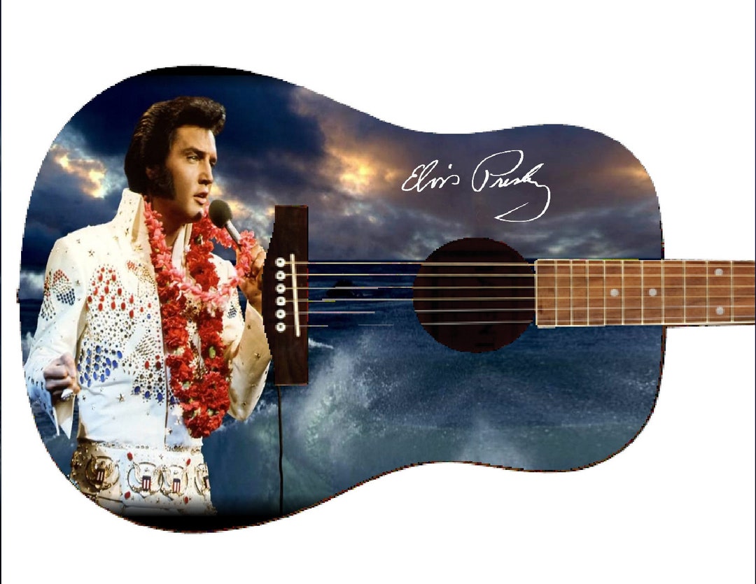 Elvis Custom Guitar - Etsy