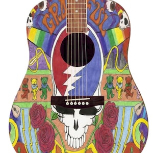 Custom Acoustic Guitar