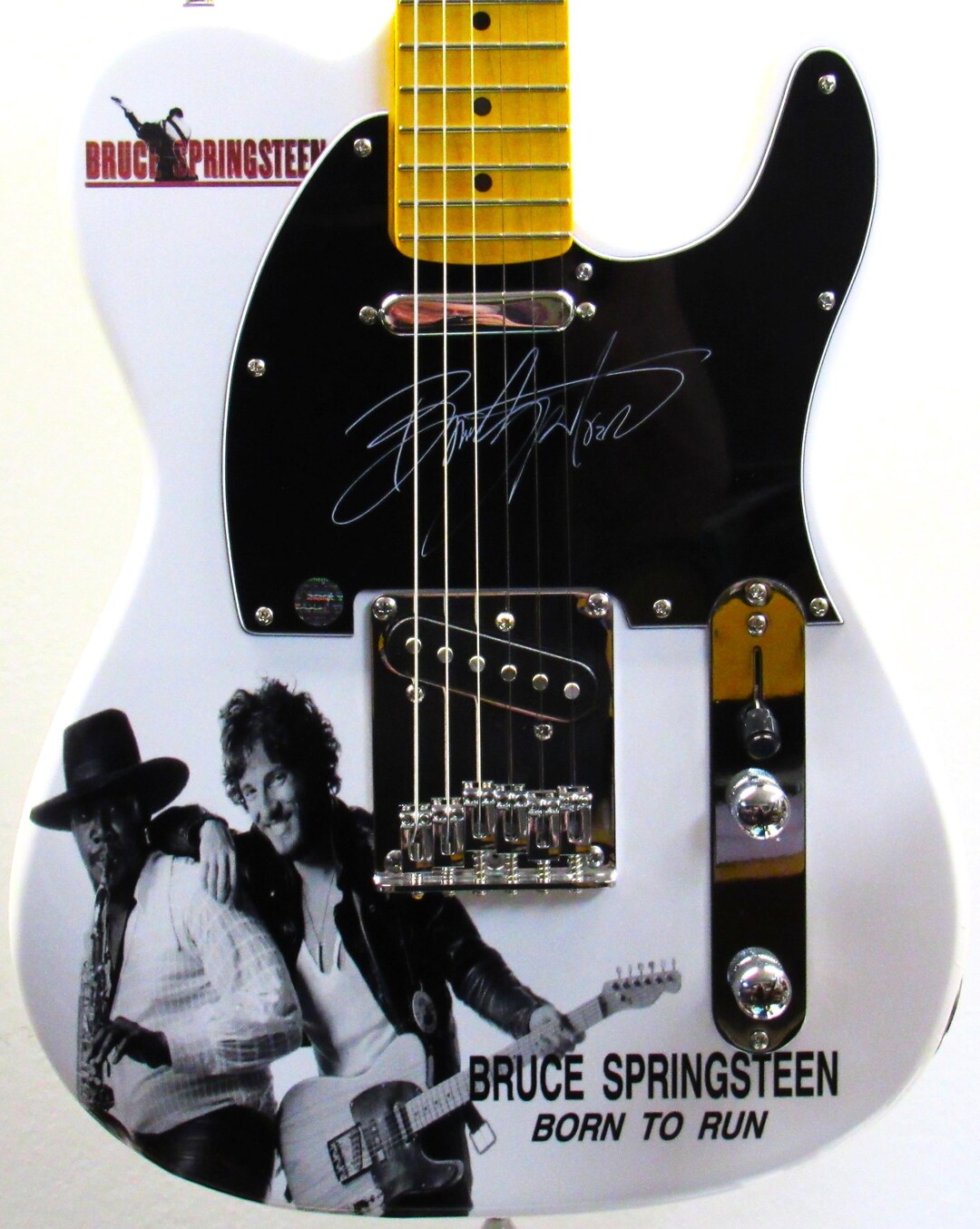 Bruce Springsteen Autographed Guitar - Etsy