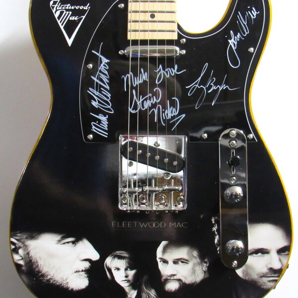 Fleetwood Mac Autographed Guitar