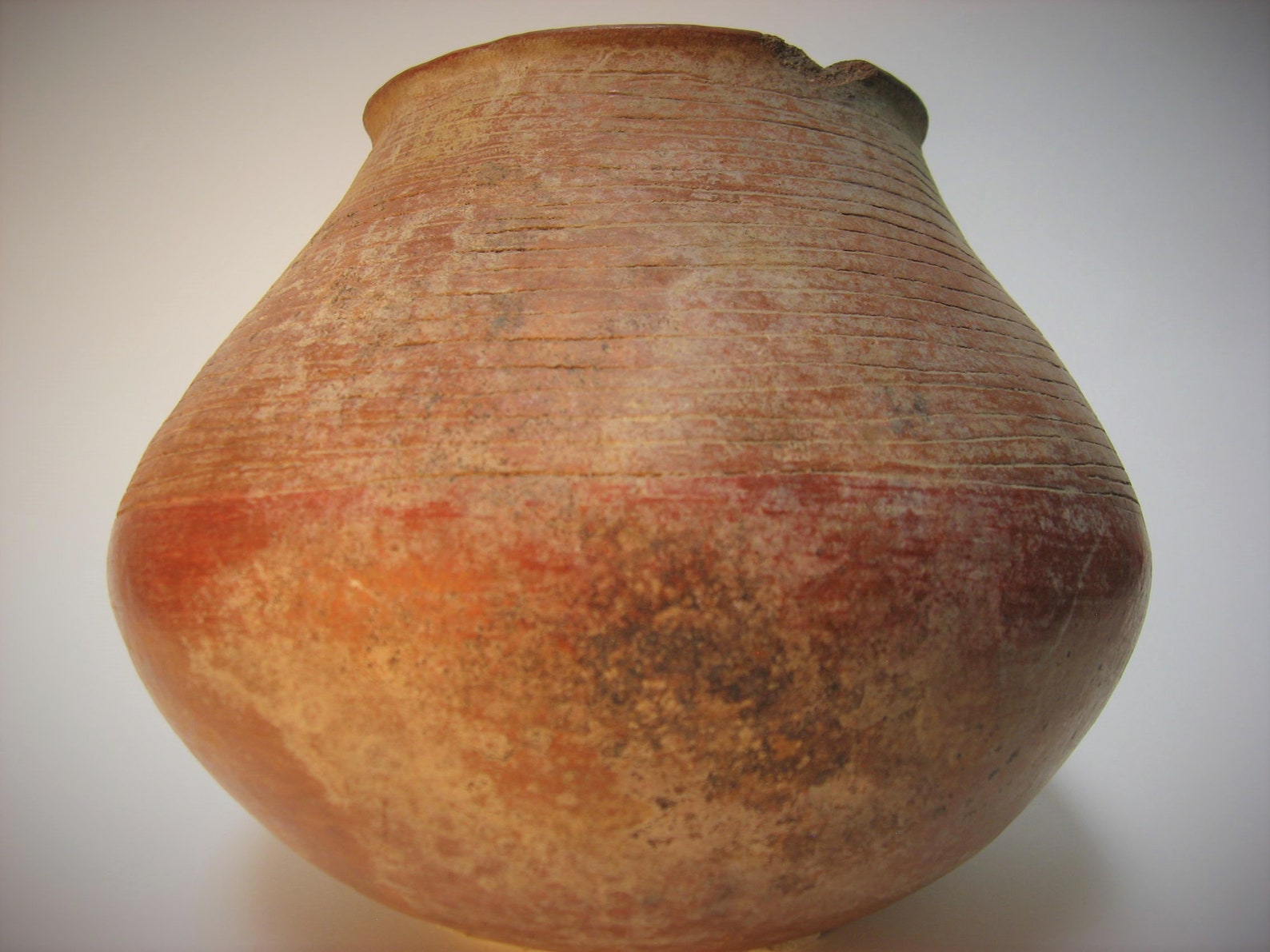 Anasazi Corrugated Pottery, American Indian Pottery , Mogollon Pottery