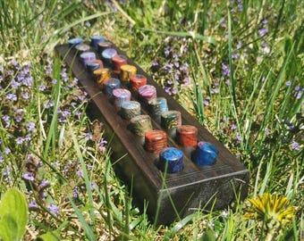 Handmade Stabilized Wood Guitar Knobs – Unique Burl Pattern (Set of 2)