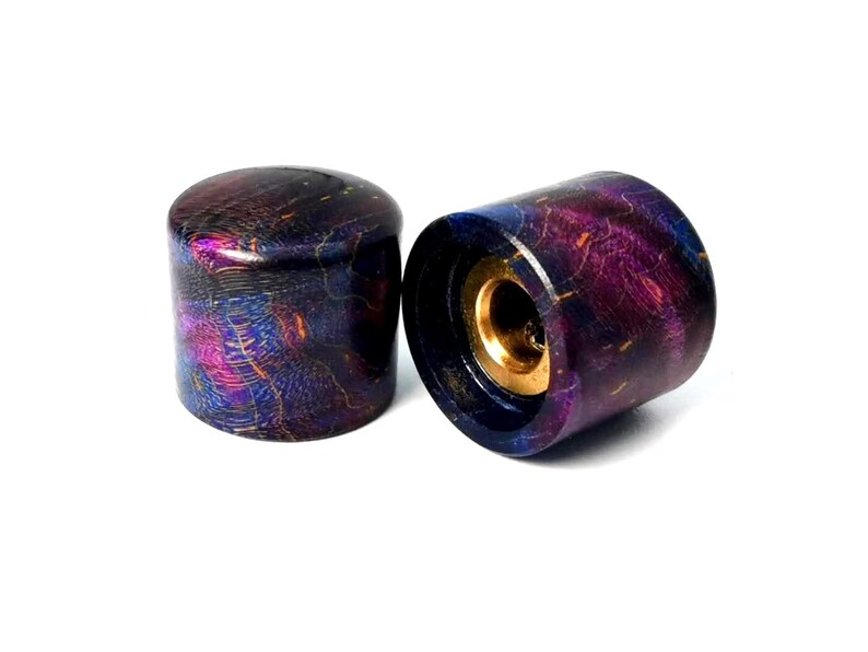 Stabilized Wood Guitar Knobs RS336A Pair Etsy