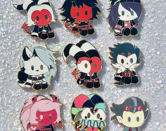 Helluva "Plush Friends" Hard Enamel Pins