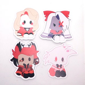Hellish &quot;Plush Friends&quot; Stickers