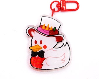 Duck Dad | Lucifer | Hazbin Hotel | Acrylic Charms
