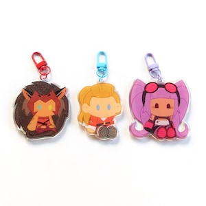 Dijes acrílicos de peluche de Shera Friends