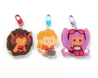 Shera Plush Friends Acrylic Charms