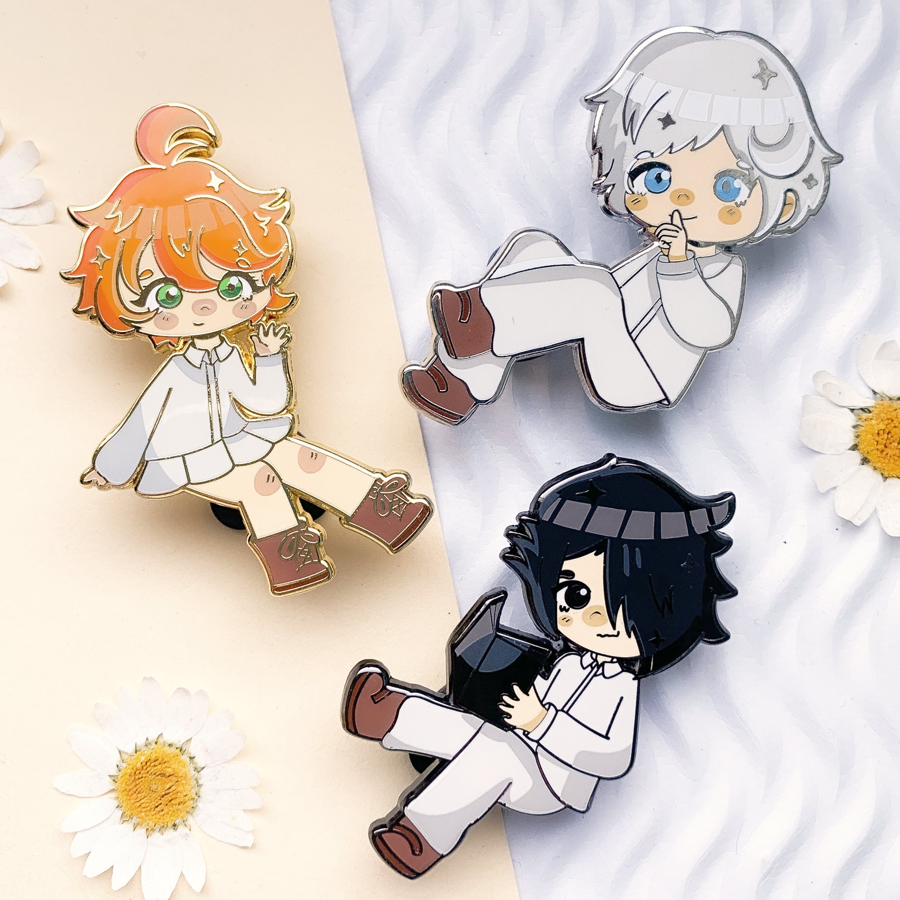 The Promised Neverland Faceless Character Stickers V1 TPN / 