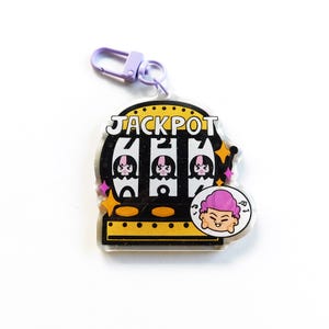 Jackpot Hakari en Kirara acrylbedels