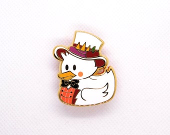 Duck Dad | Lucifer | Hazbin Hotel | Hard Enamel Pin
