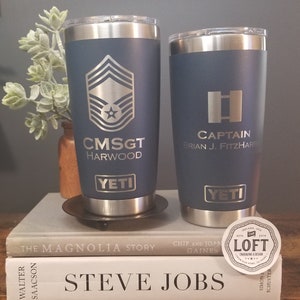 Veterans Day Gift, Engraved Military Yeti Tumbler, Deployment Gift for Husband, For Boyfriend, Military Appreciation, Army Strong, Army Mom