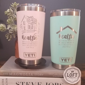 Real Estate Yeti Tumbler, Real Estate Closing, Real Estate Logo, House Closing Gift, Real Estate Agent Cup, Real Estate Marketing