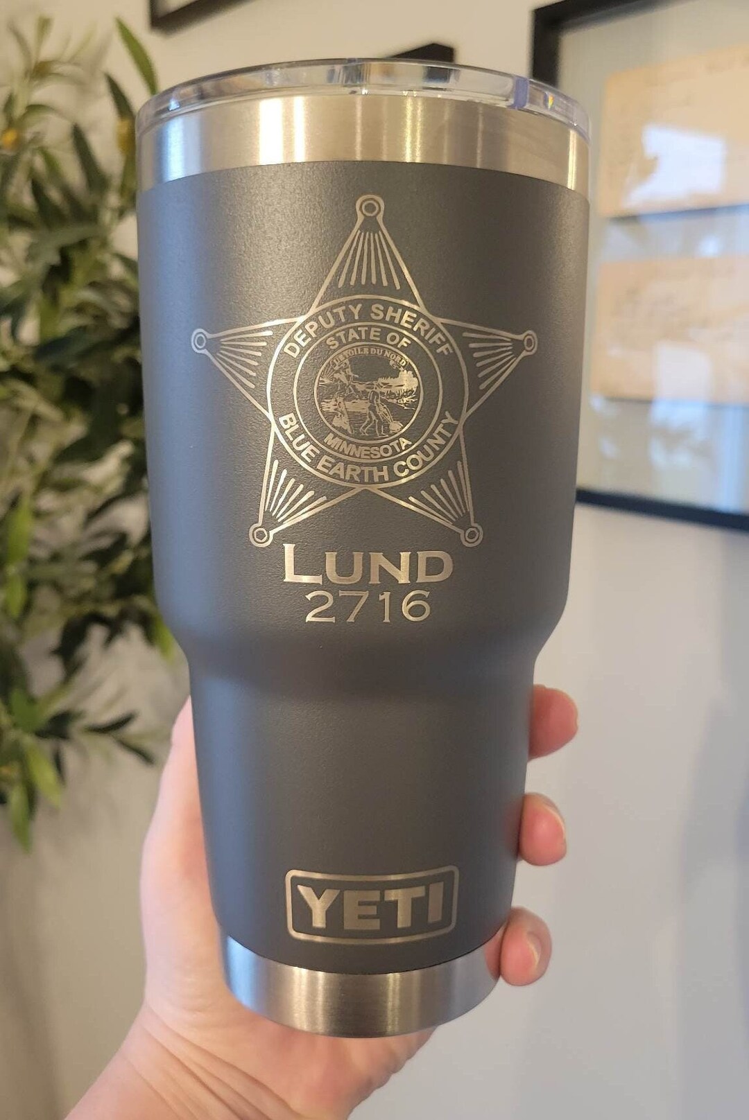 Law Enforcement Engraved Yeti Police Officer Gift Custom Etsy