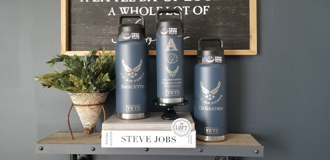 Veterans Day Gift, Engraved Military Yeti Tumbler, Air Force Gift