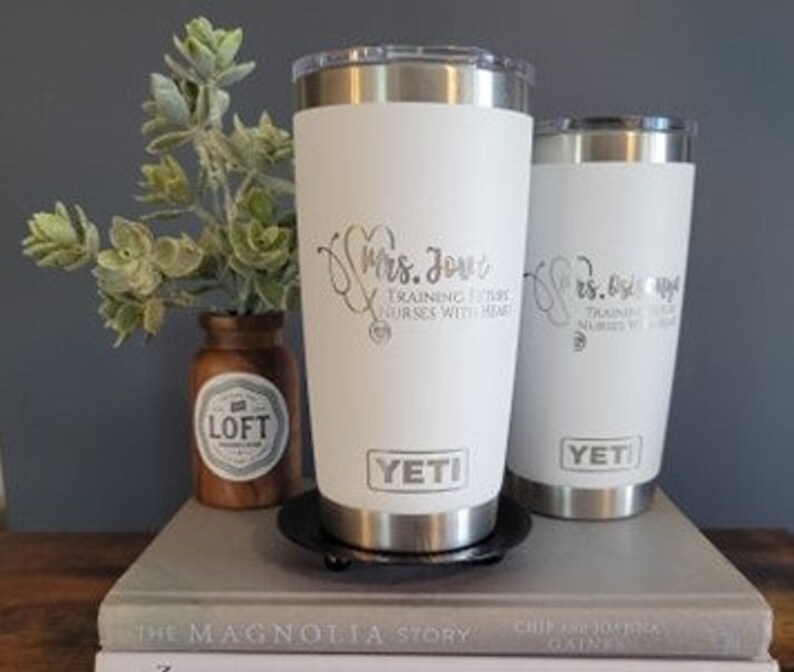 Engraved Yeti for Nurse Personalized Nursing Tumbler Nursing Etsy