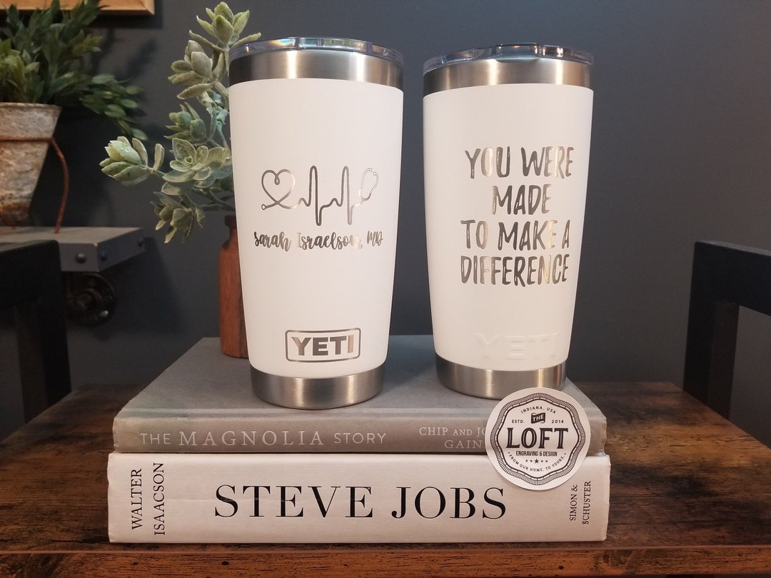 Engraved Yeti for Nurse, Personalized Nursing Tumbler, Nursing School