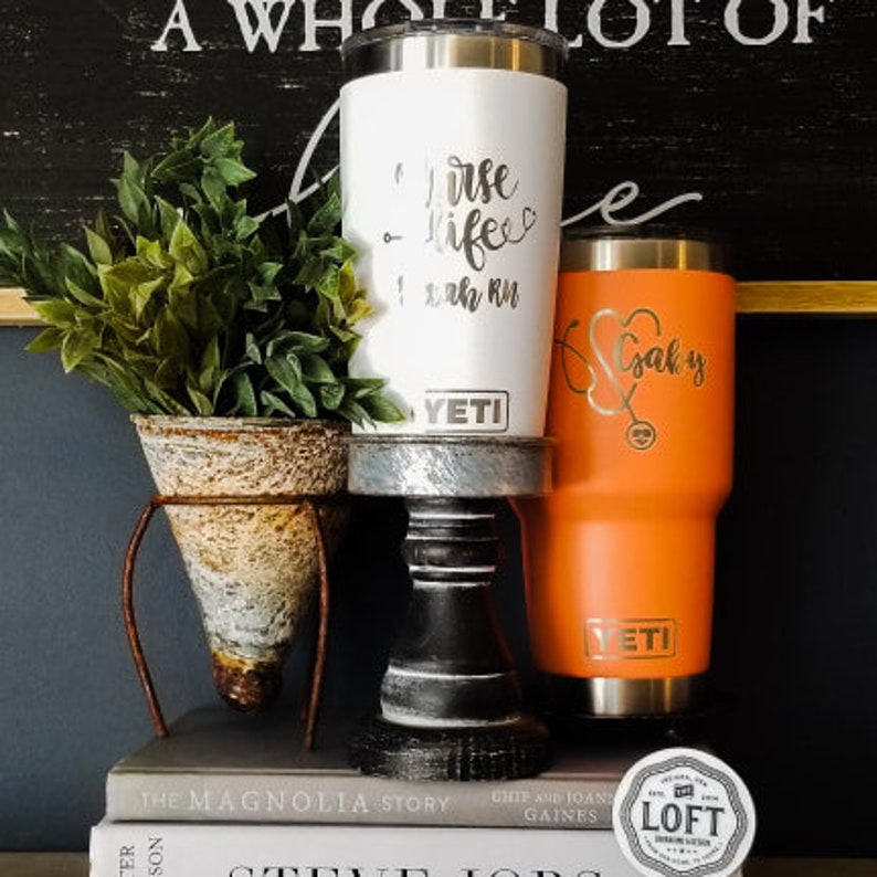 Engraved Yeti for Nurse Personalized Nursing Tumbler Nursing Etsy