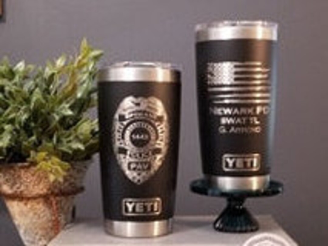 Valentines Gift for Law Enforcement Personalized Police Yeti Etsy
