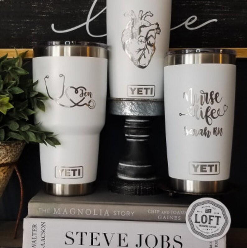 Engraved Yeti for Nurse Personalized Nursing Tumbler Nursing Etsy