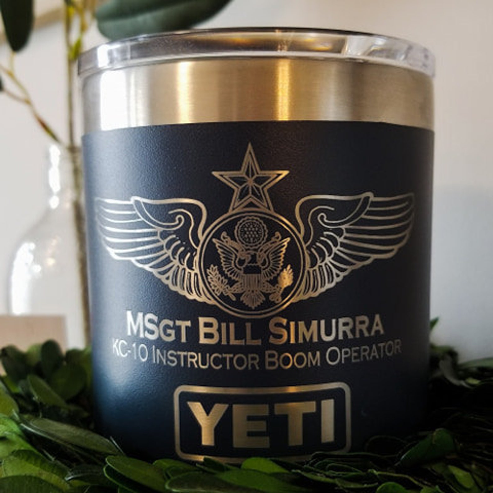 Veterans Day Gift Engraved Military Yeti Tumbler Deployment Etsy