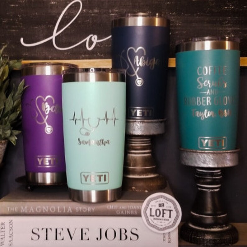 Engraved Yeti for Nurse Personalized Nursing Tumbler Nursing Etsy