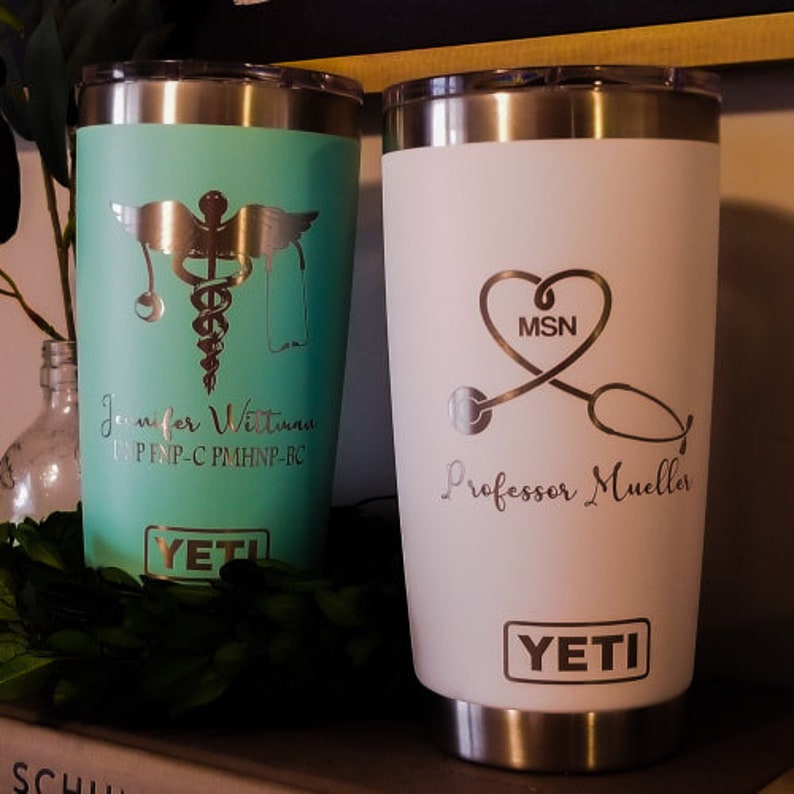 Engraved Yeti for Nurse Personalized Nursing Tumbler Nursing Etsy