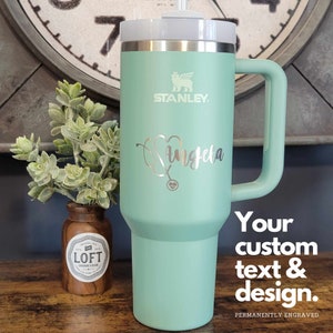 Engraved Stanley for Nurse, Stanley Engraved Nurse, Personalized Nursing Stanley, Custom Engraved Stanley Quencher, Nursing Stanley Cup