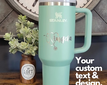 Engraved Stanley for Nurse, Stanley Engraved Nurse, Personalized Nursing Stanley, Custom Engraved Stanley Quencher, Nursing Stanley Cup
