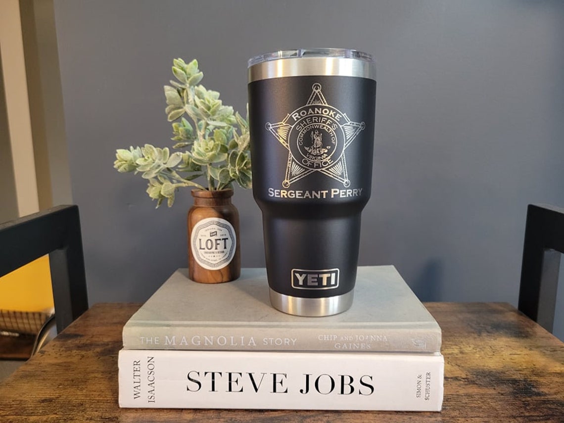 Law Enforcement Engraved Yeti Police Officer Gift Custom Etsy