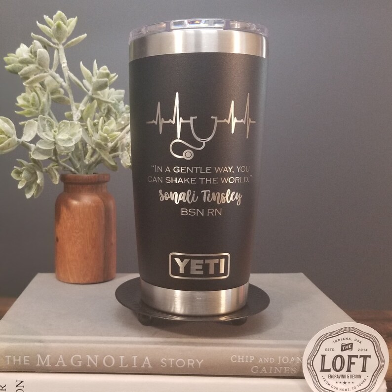 Engraved Yeti for Nurse Personalized Nursing Tumbler Nursing Etsy