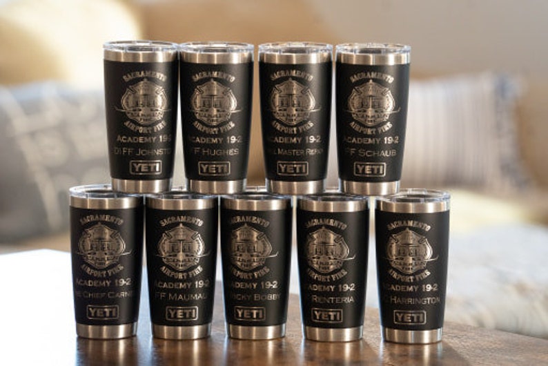 Law Enforcement Engraved Yeti Police Officer Gift Custom Etsy