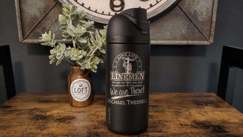 Engraved Yeti for Lineman, Lineman Pole Dancer, Lineman Cup, Journeyman Lineman, Power Lineman, Powerline Gift, Lineman Coffee, Line Life image 14