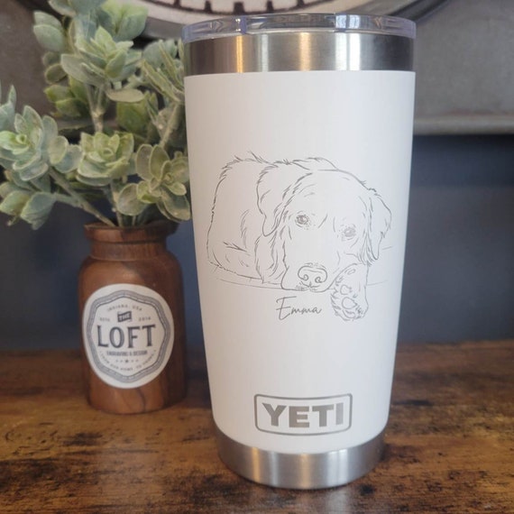 Yeti Cup Personalized, Gift for Dog Lover, Dog Mom, Dog Dad, Dog