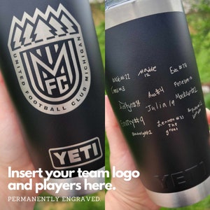 Gift for Sports Coach, Engraved Yeti Tumbler, Signature Coach Gift, Coach of The Year, Best Coach, Team Appreciation, Highschool Sports Team