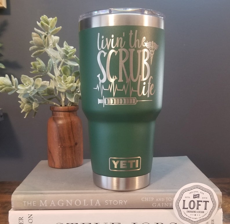 Engraved Yeti for Nurse Personalized Nursing Tumbler Nursing Etsy