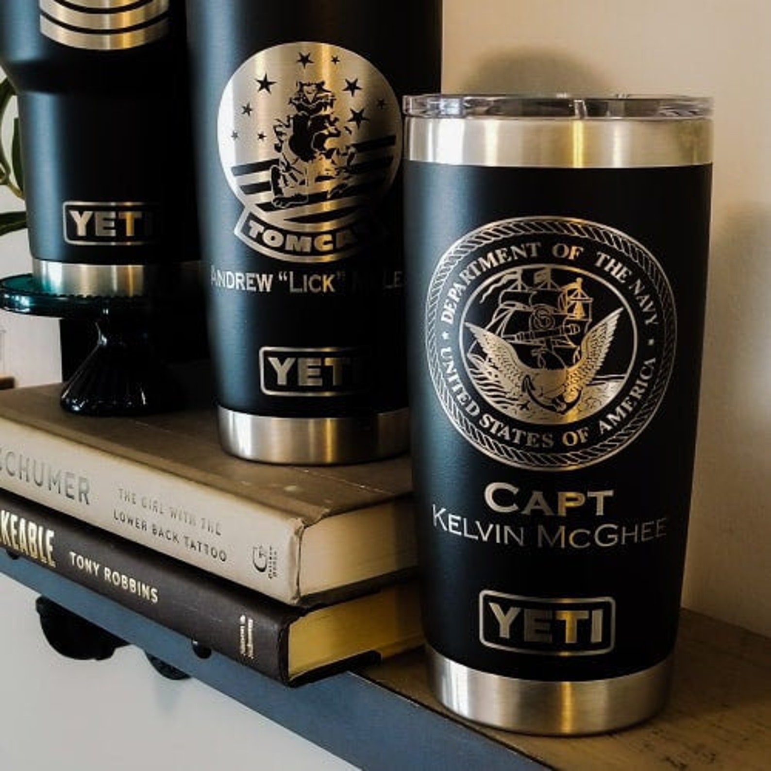 Veterans Day Gift Engraved Military Yeti Air Force Gift Etsy