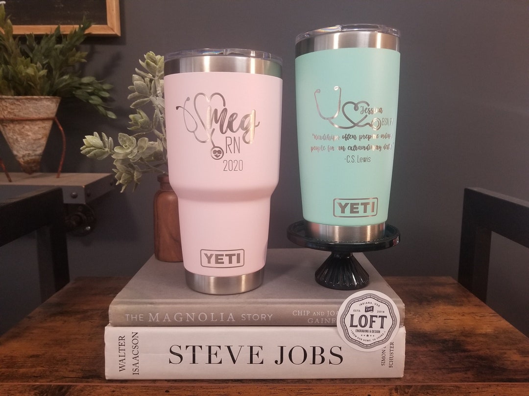 Personalized Nurse Gift Engraved Yeti for Nurse Personalized Nursing Tumbler Nursing School Graduation Medical School Graduation Etsy Canada