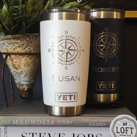 Engraved Yeti Tumbler, Lake Life Cup, Boating Gifts, Boating