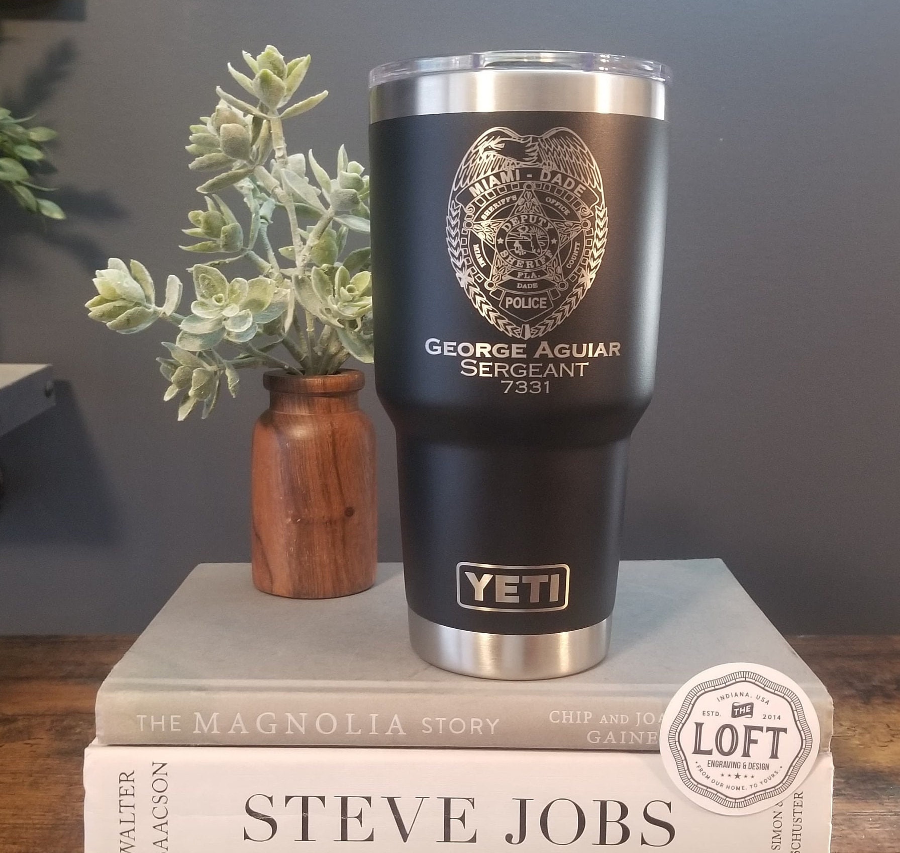 Law Enforcement Engraved Yeti Police Officer Gift Custom Etsy