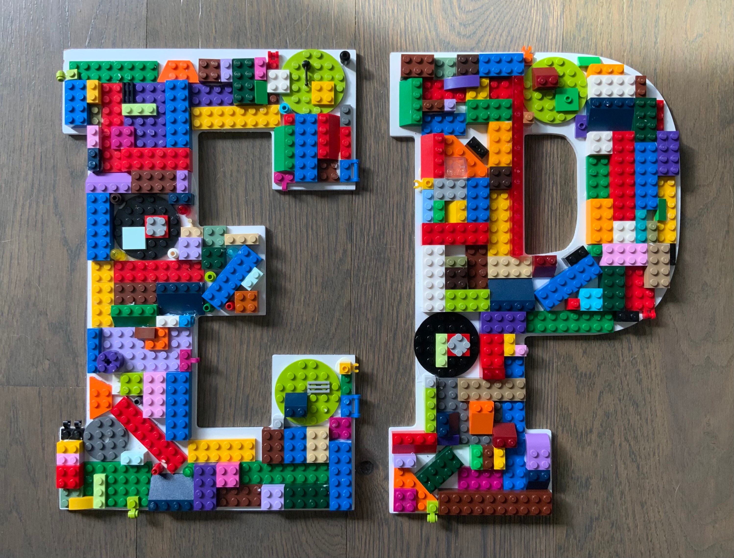 L E G O Extra Large 13 inch Wall Letters Kids Name Sign Etsy