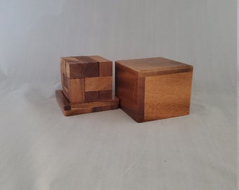 Wood Puzzle Soma Cube