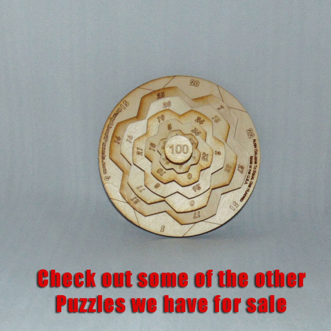 Metal Puzzle Horseshoe Puzzle Etsy