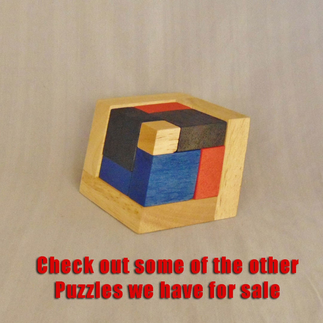 Metal Puzzle Horseshoe Puzzle Etsy