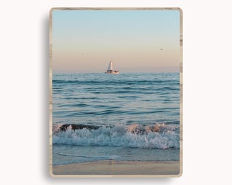 Sailboat on the Pacific 1 Photographic Print