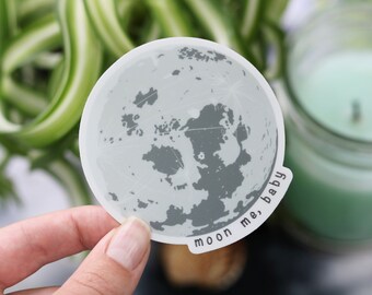 Full Moon Sticker