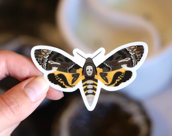 Deaths-head Moth Sticker