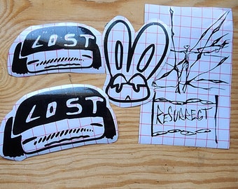 paquete de pegatinas originales de yoreeba (o individuales) / original / vinilo / calcomanía / independiente