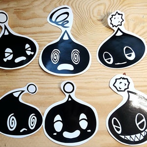 Sonic Chao Emotions Sticker | vinyl decal |